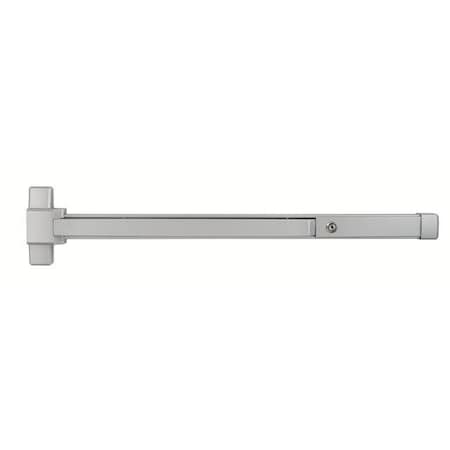 Dormakaba Dormakaba Commercial Hardware 3ft Rim Door Exit Devices Aluminum Finish QED311-689